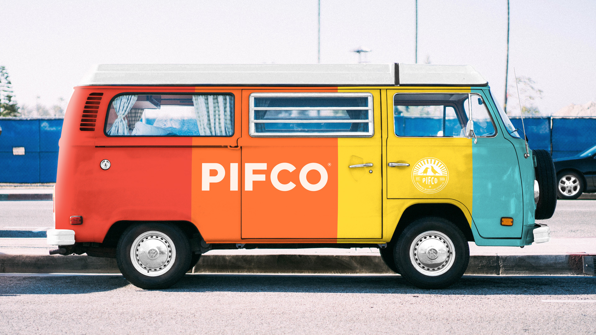 PIFCO branded vehicle livery